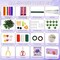 621PCS Nylon Stocking Flower Making Kit, Mixed Colors Nylon Stocking Fabric with Complete Materail, Tools and Step-by-Step Video for DIY Silk Flowers Arts and Crafts for Home Wedding Party Decoration